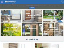 Tablet Screenshot of korado.de